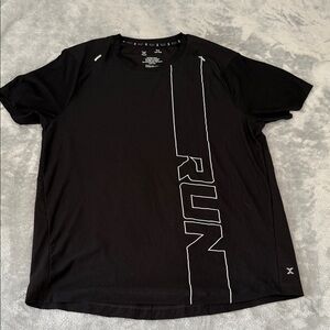 Xersion Black RUN Graphic Tee
